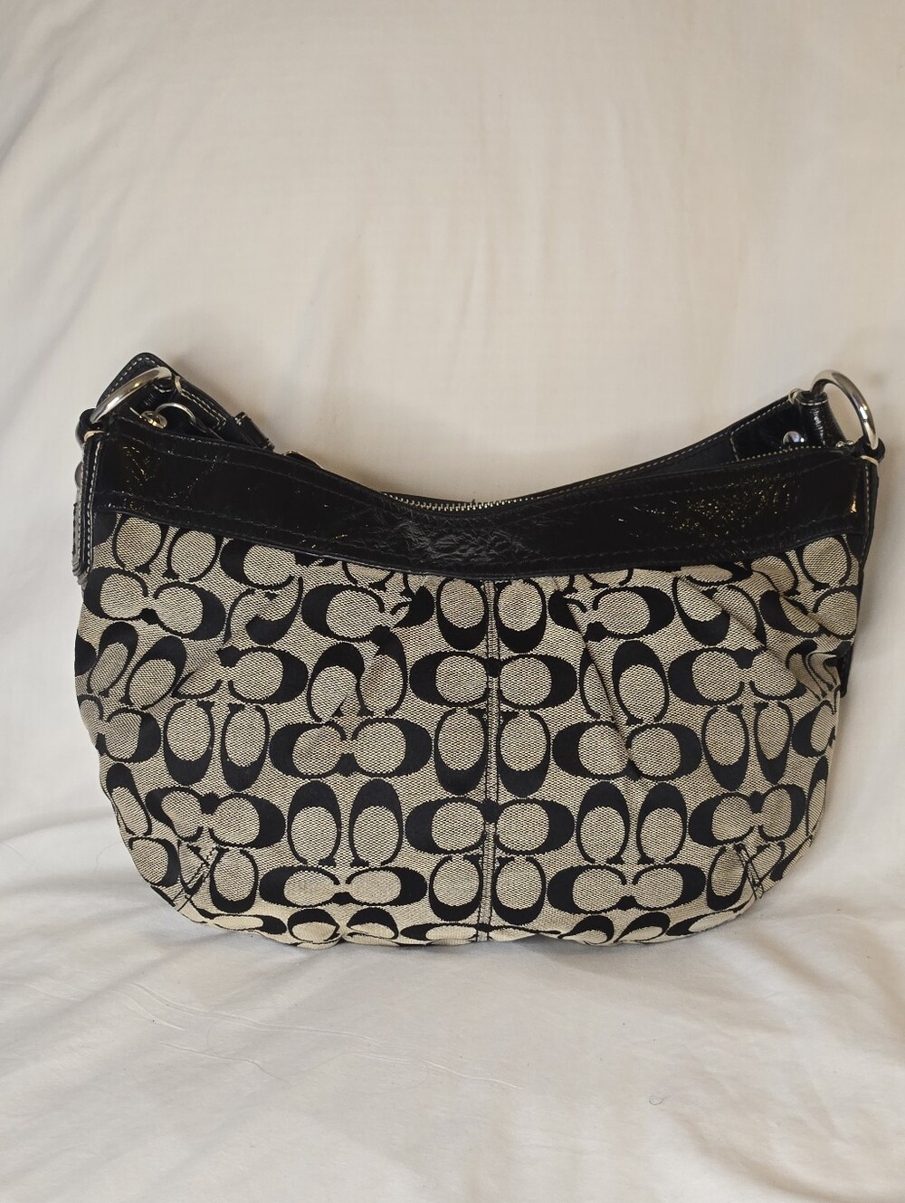 Coach Soho Pleated Signature C Hobo
